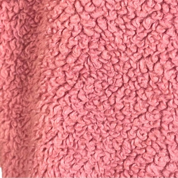 Copper Key | Pink Soft Sherpa Pullover Size 10/12 - Picture 4 of 5